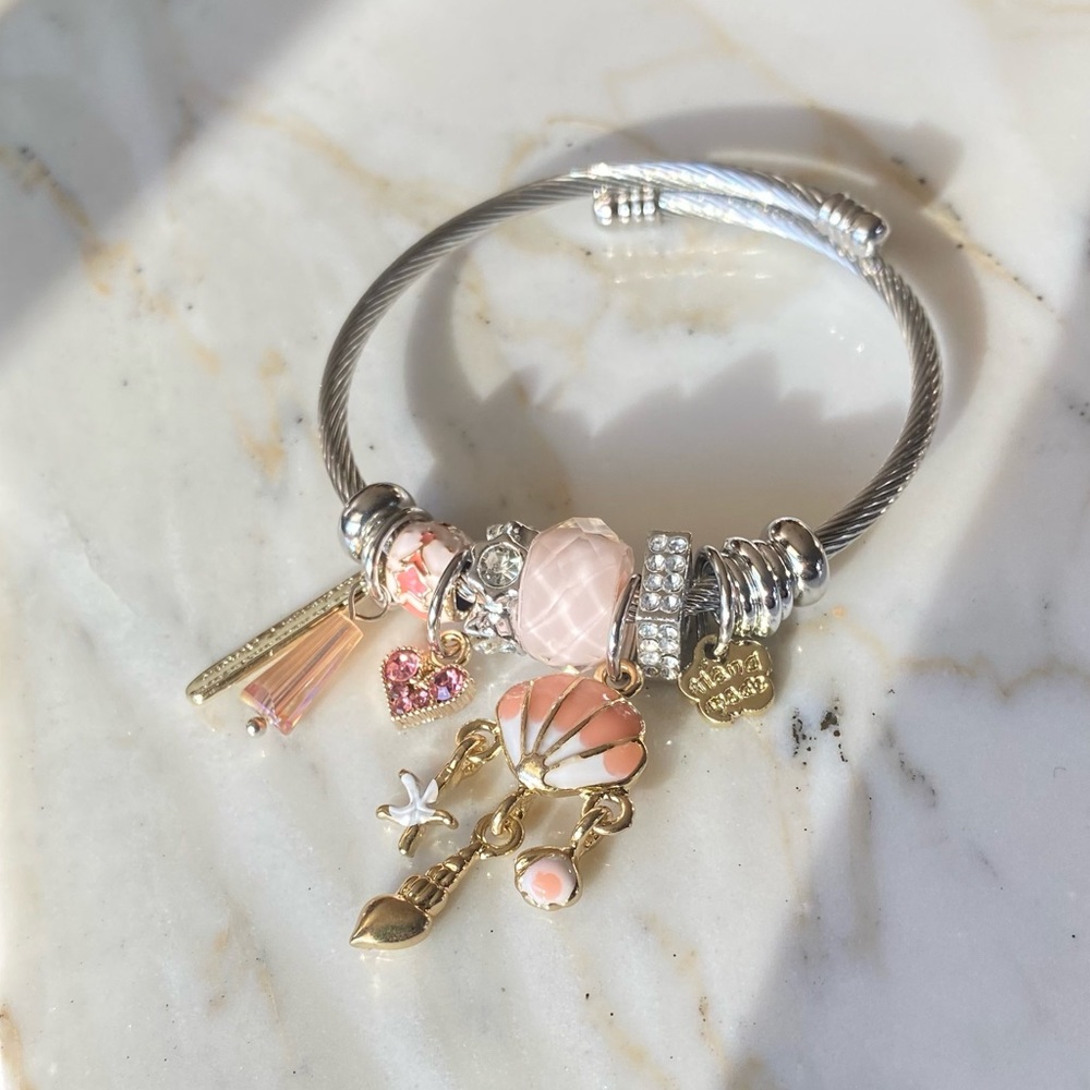 🐚 Charm Bracelet 🌊 STAINLESS STEEL